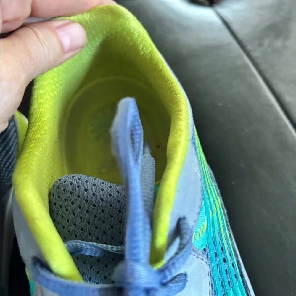 Dansko Athletic Shoes Blue and Green Breathable Mesh